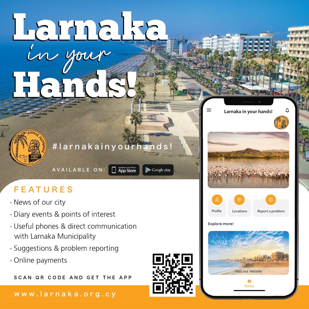 Larnaka in your hands