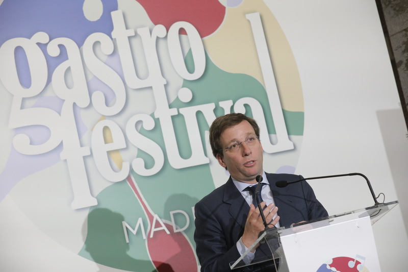 Mayor of Madrid Almeida on the Gastrofestival 2020