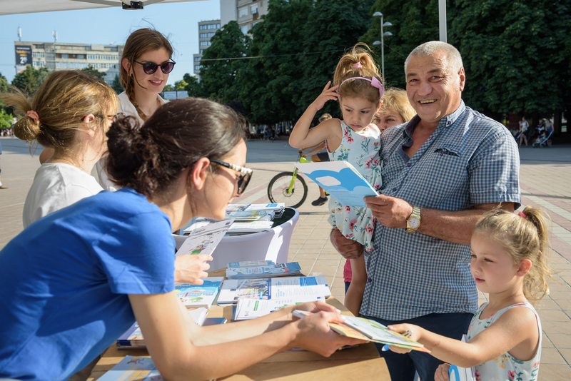 residents of Dobrich learn about the European Union 