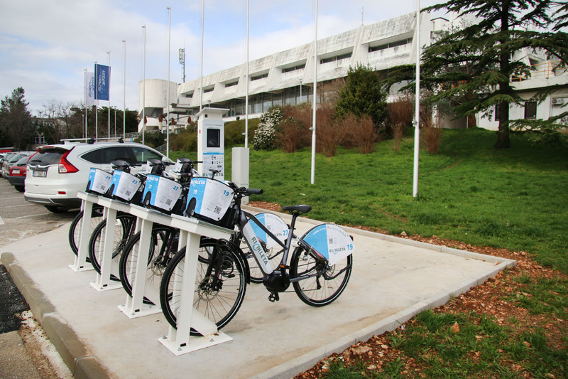 Rijeka new bike sharing system terminal