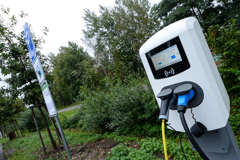 Pilsen charging station for e-vehicles