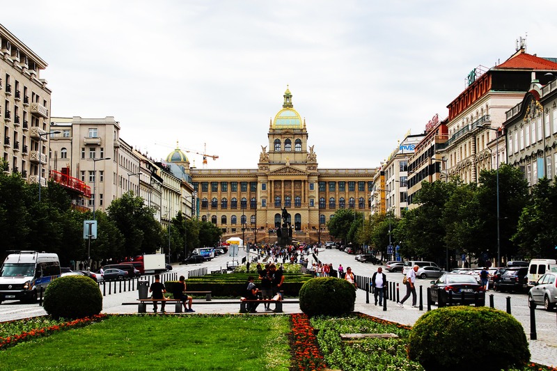 Wenceslas Square in Prague