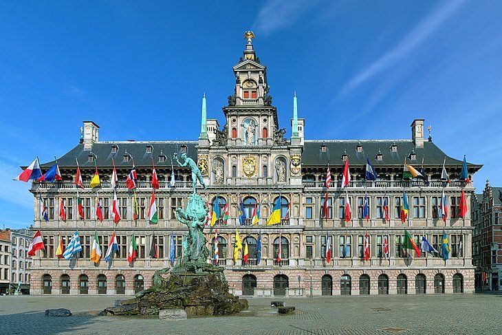 Belgium antwerp grand place