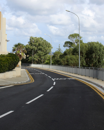 Reconstruction of streets in malta 1