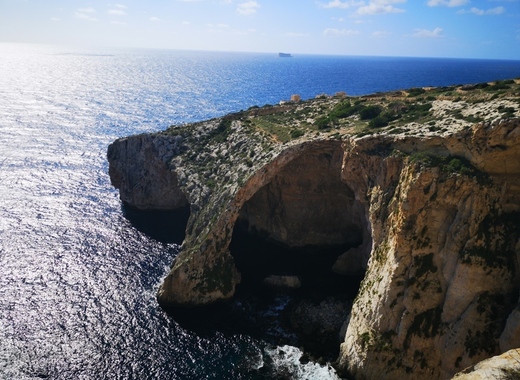 Medium blue grotto a dimitrova