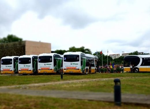 Medium new electric buses for the municipality of coimbra