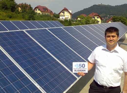 Medium integration of renewable energy source into slovenian distribution network through a new project