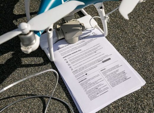 Medium city of vilnius uses drones to fight coronavirus
