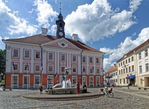Medium tartu town hall square