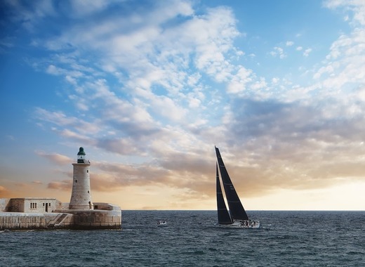 Medium malta sea and sky