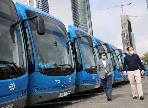 Medium presentation of electric buses city council of madrid1