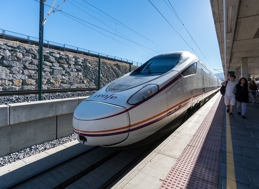 Medium high speed spanish train