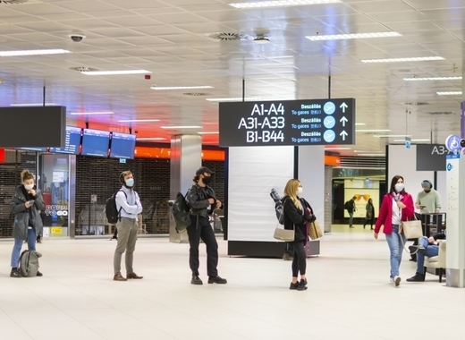 Medium budapest airport amid coronavirus