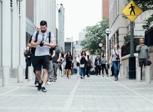 Medium pedestrians