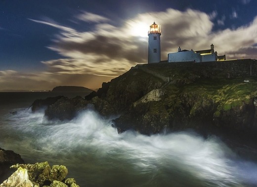 Medium donegal lighthouse