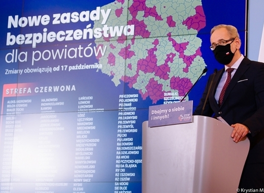 Medium poland red zone map krystian maj chancellery of the prime minister