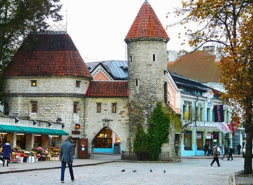 Medium tallinn old town