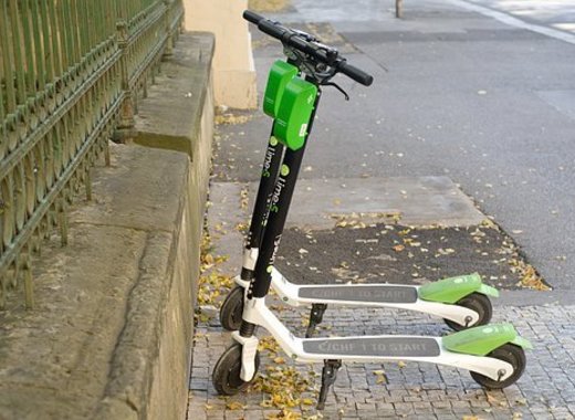 lime electric scooter