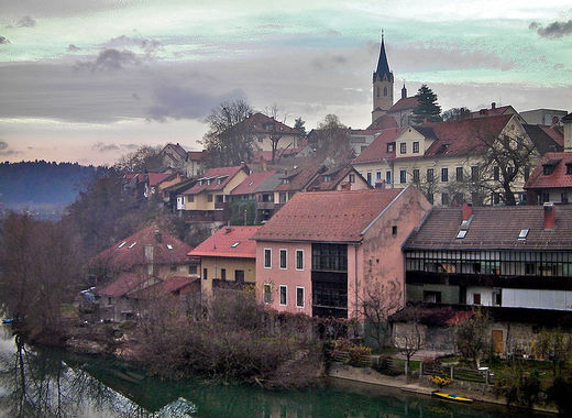 Medium novo mesto slovenia hillside