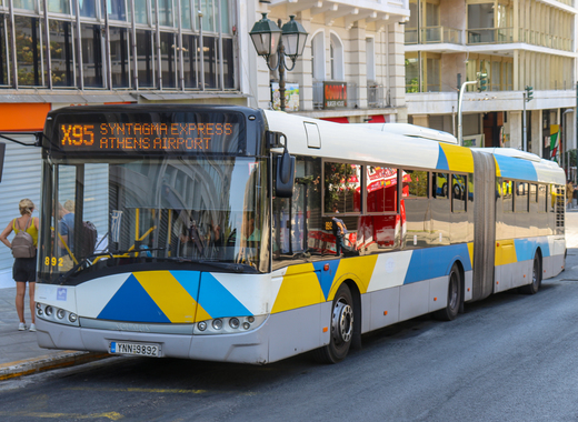 Medium x95 bus athens