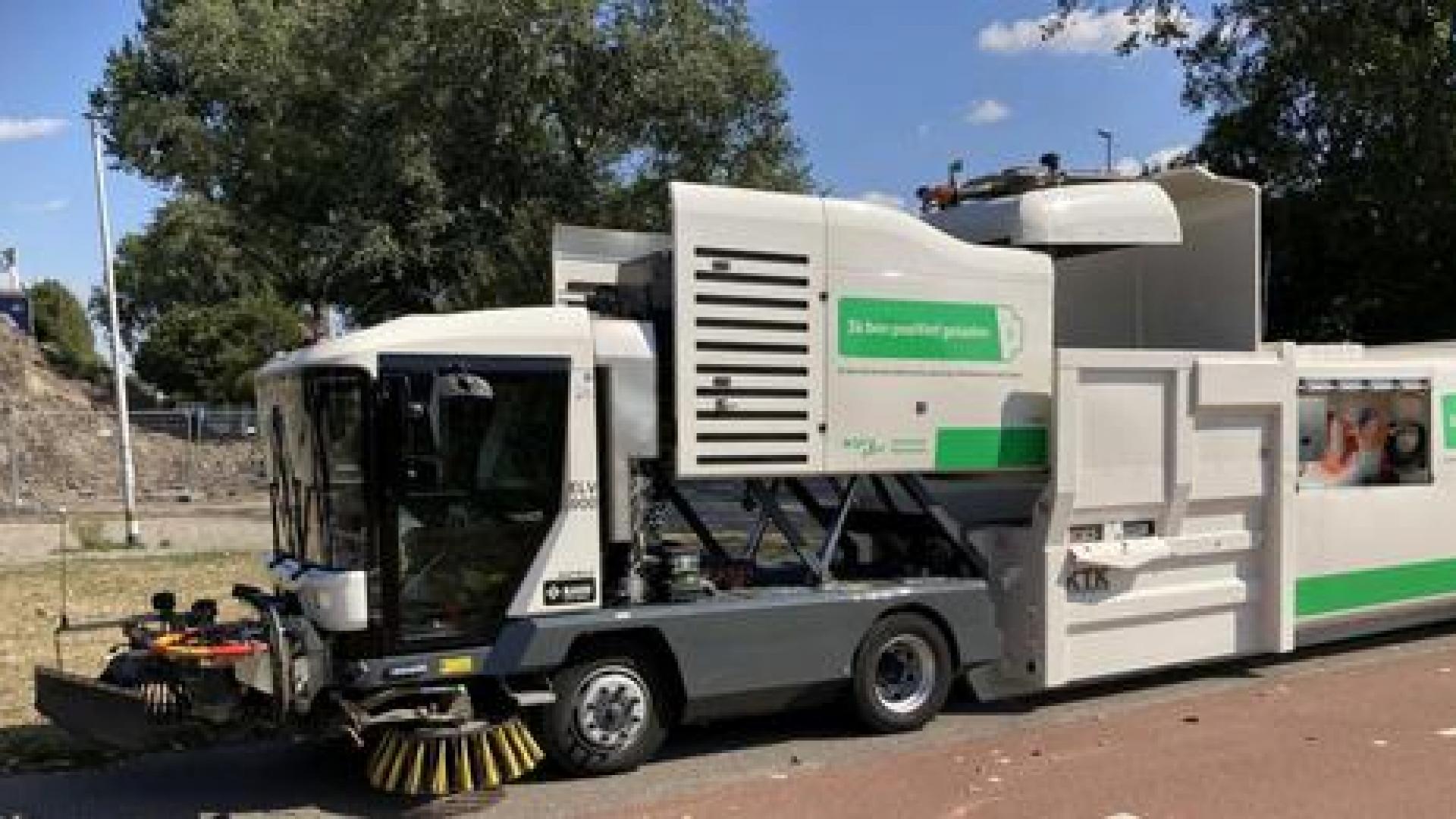 First in the world a container powered by batteries