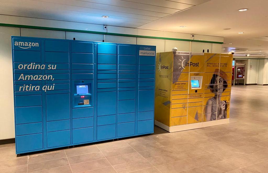 Rome Metro now boasts Amazon lockers TheMayor.EU