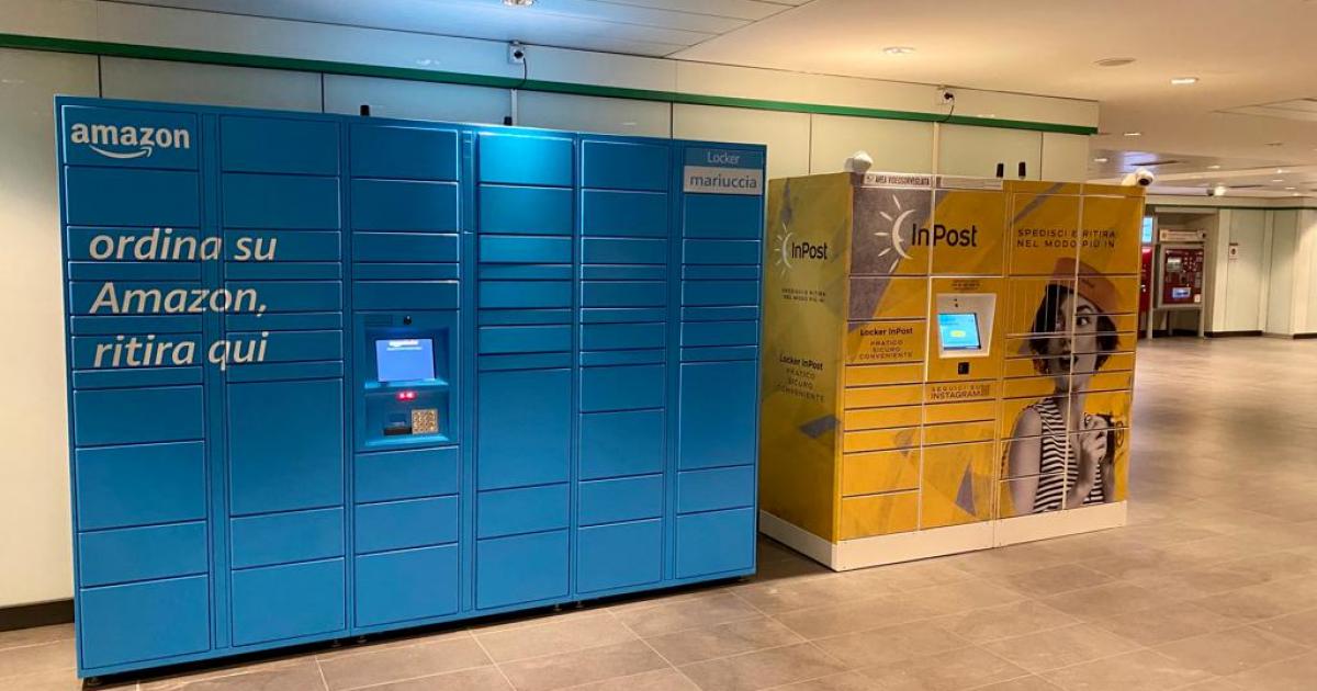 Rome metro now boasts amazon lockers themayor eu