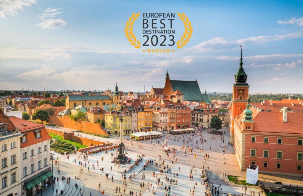 Warsaw is 2023’s European Best Destination TheMayor.EU