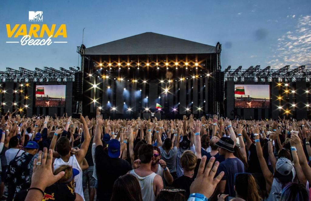 MTV is coming in Bulgaria today to stage an incredible live music event at  Varna Beach