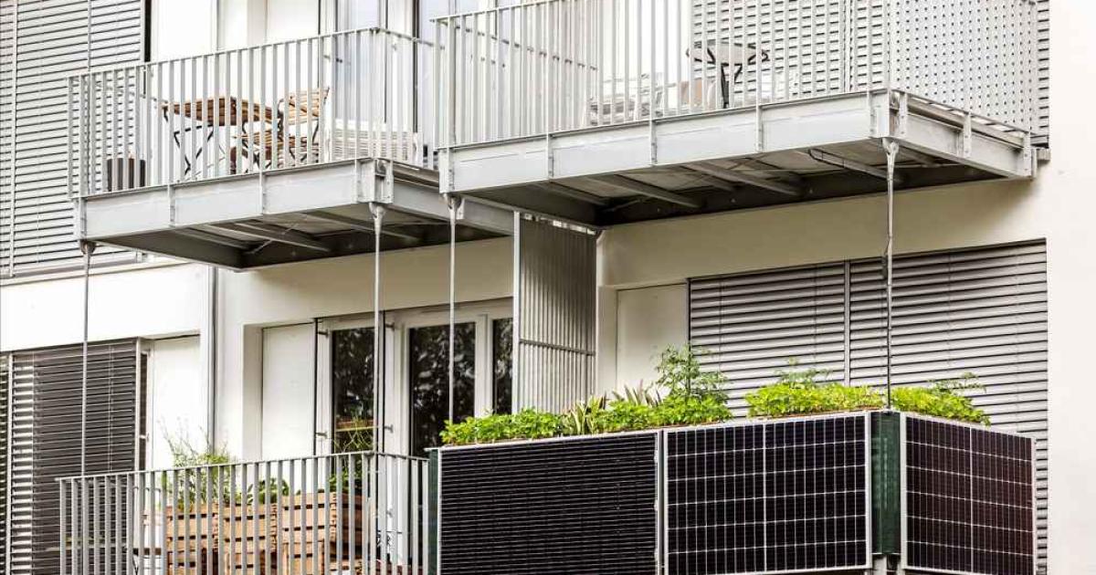 Balkon-Solaranlagen sind der neue Energietrend in Deutschland