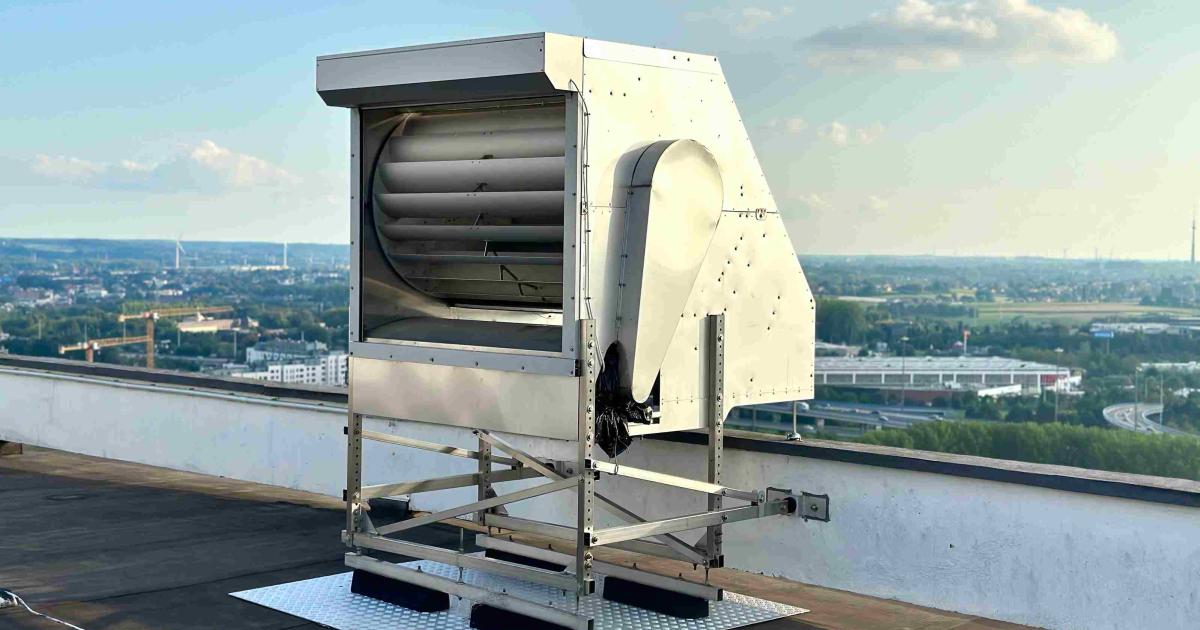 Brussels tries out a novel rooftop wind turbine suitable for cities ...