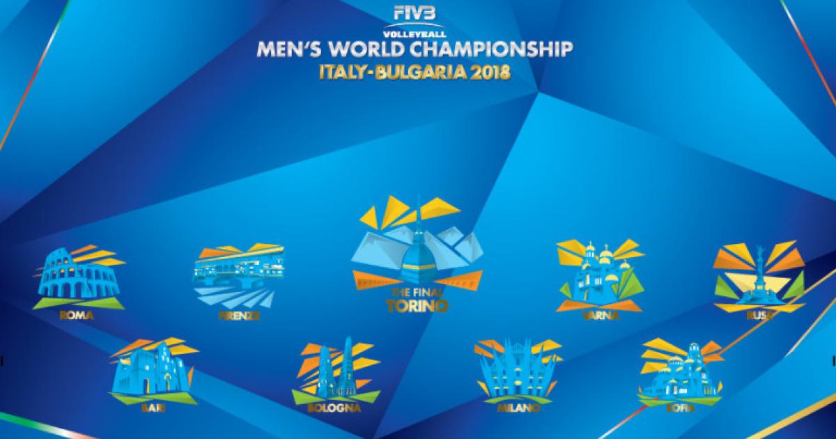 FIVB Volleyball Men's World Championship Italy and Bulgaria 2018