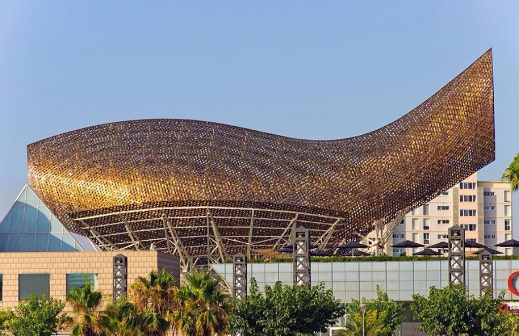 El Peix - one of the most striking landmarks on Barcelona's seafront