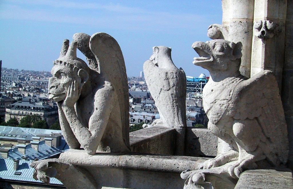NotreDame's magical gargoyles a history