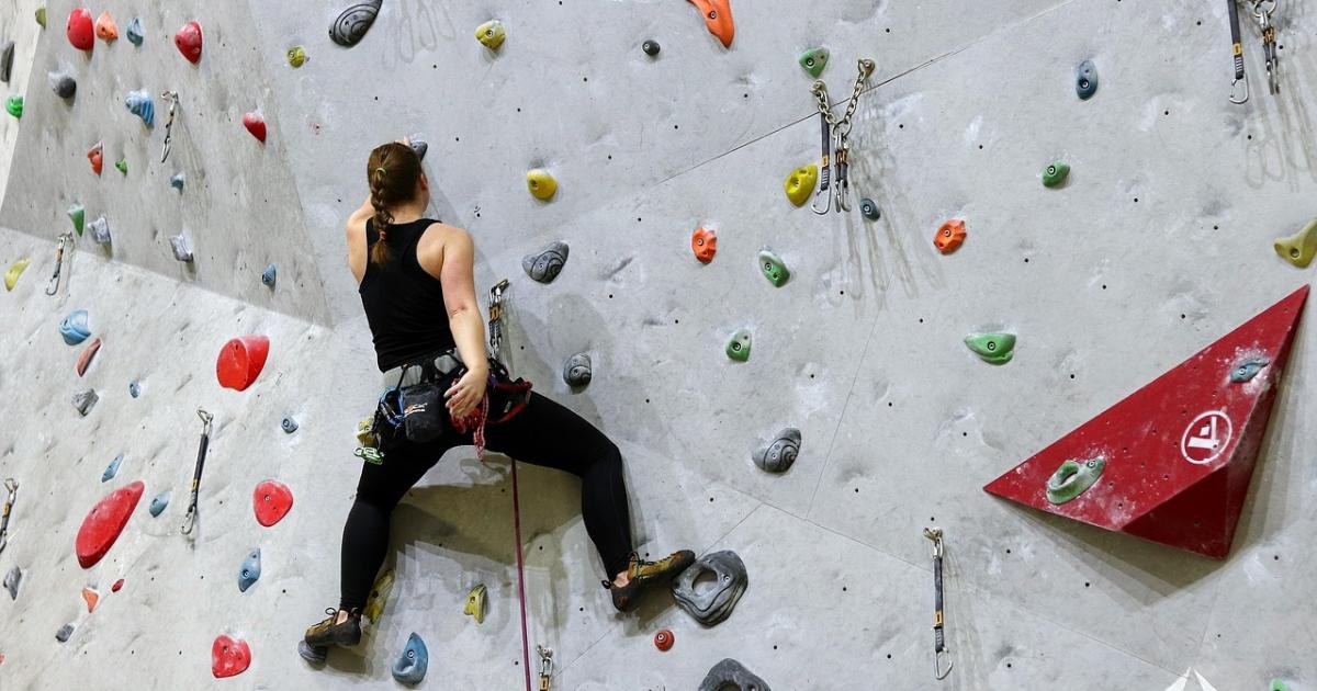 Excalibur Climbing Wall the tallest climbing wall in the world