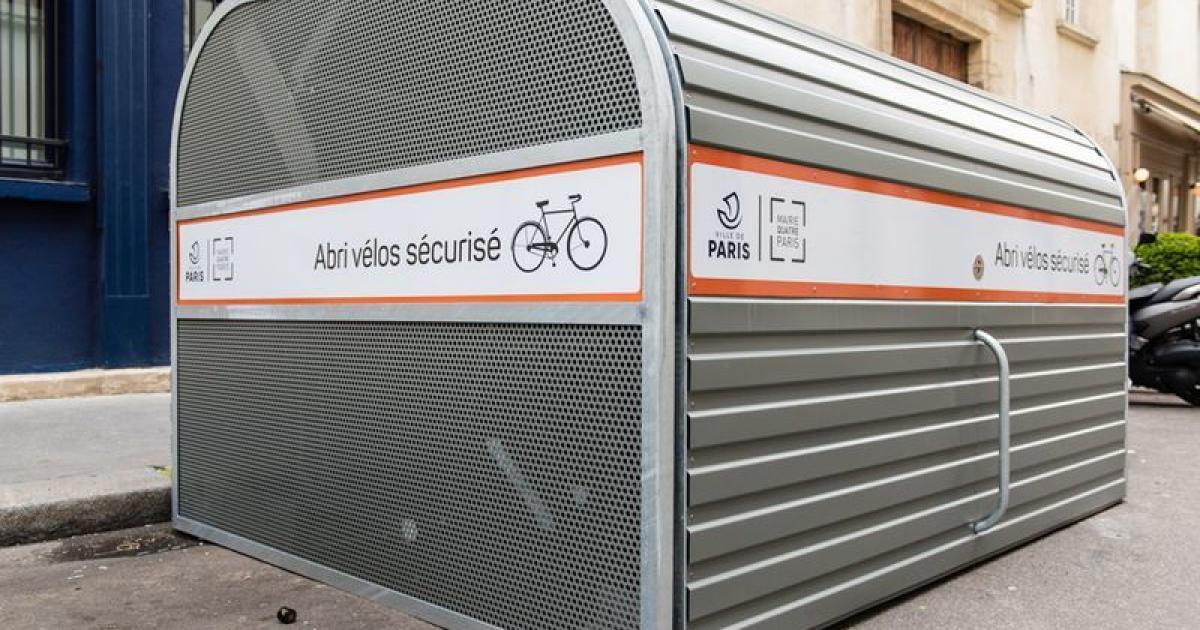 Parking velo on sale securisé paris