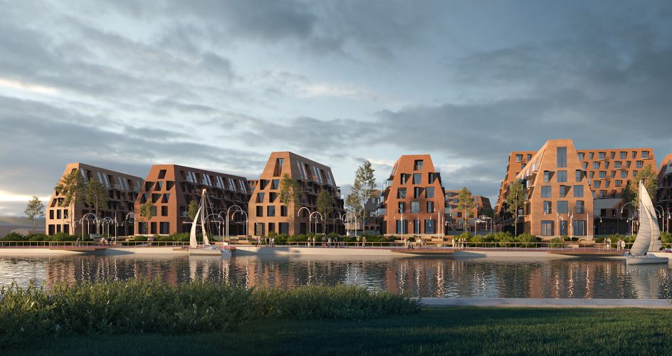Atskleistos Klaipėdos gyvenamosios ir komercinės plėtros „Bastiono namai“ architektūrinės vizijos