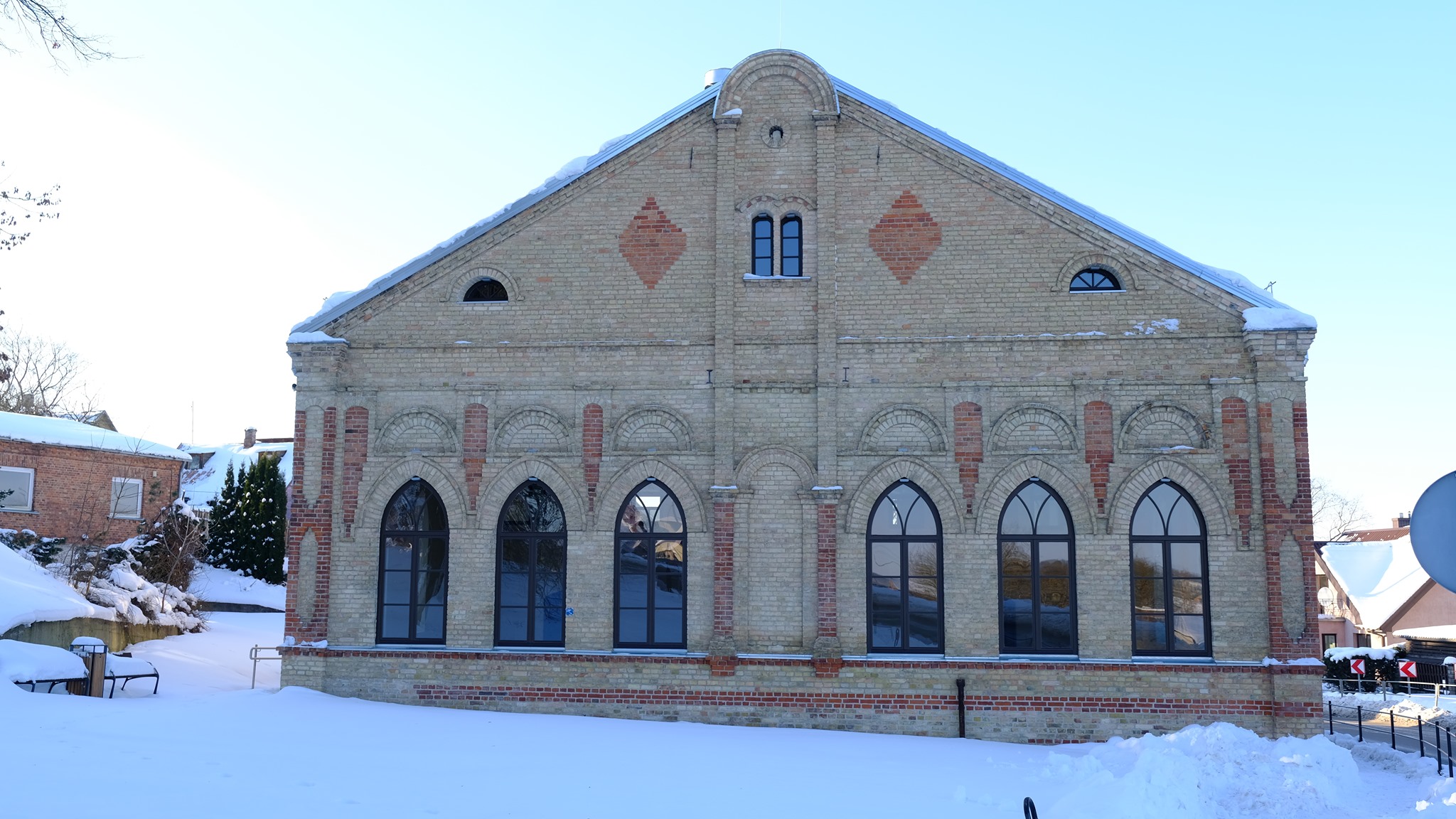 Istorinė sinagoga Alituje, Lietuvoje, baigta restauruoti