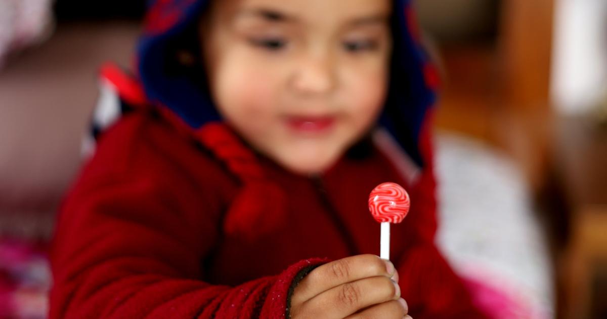 Lollipop covid test