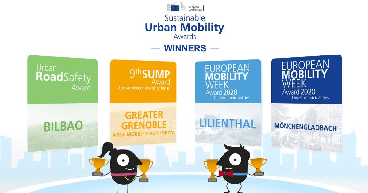 Sustainable Mobility Awards given to four European cities TheMayor.EU