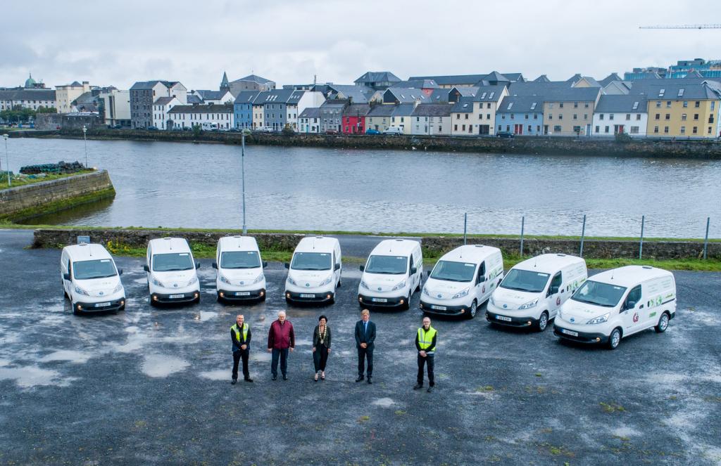 Galway City Council has deployed 8 fullyelectric vans TheMayor.EU
