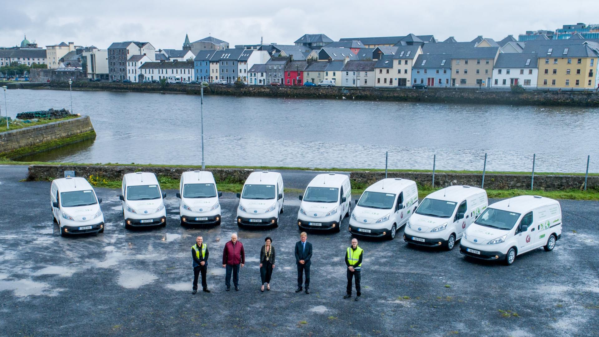 Galway City Council has deployed 8 fullyelectric vans TheMayor.EU