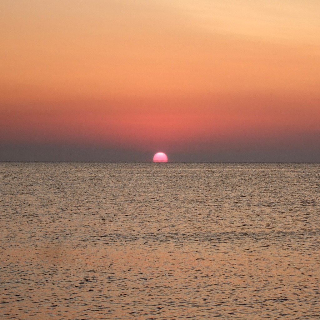 Sunrise 1 July, the Black Sea