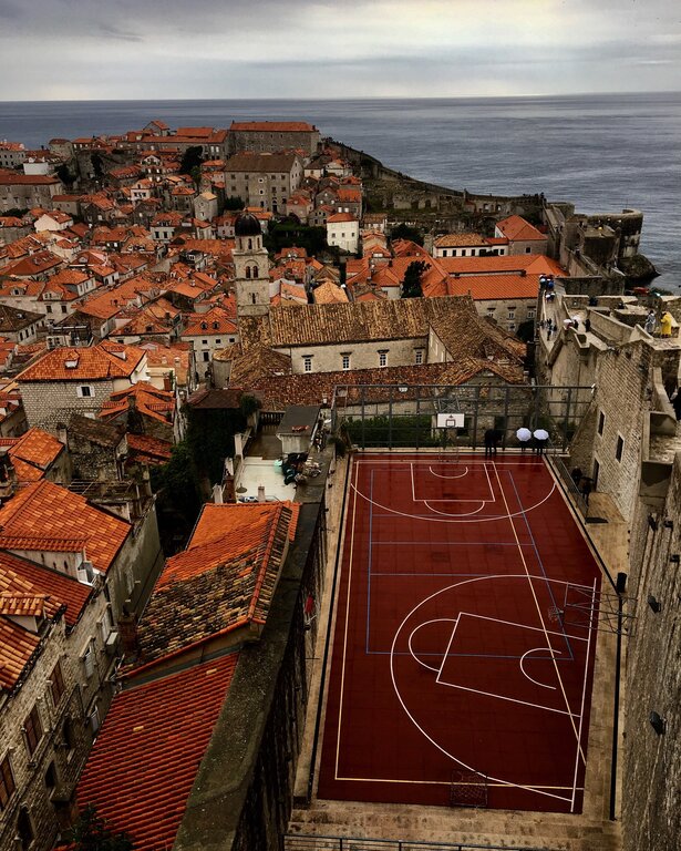 Dubrovnik basketball court