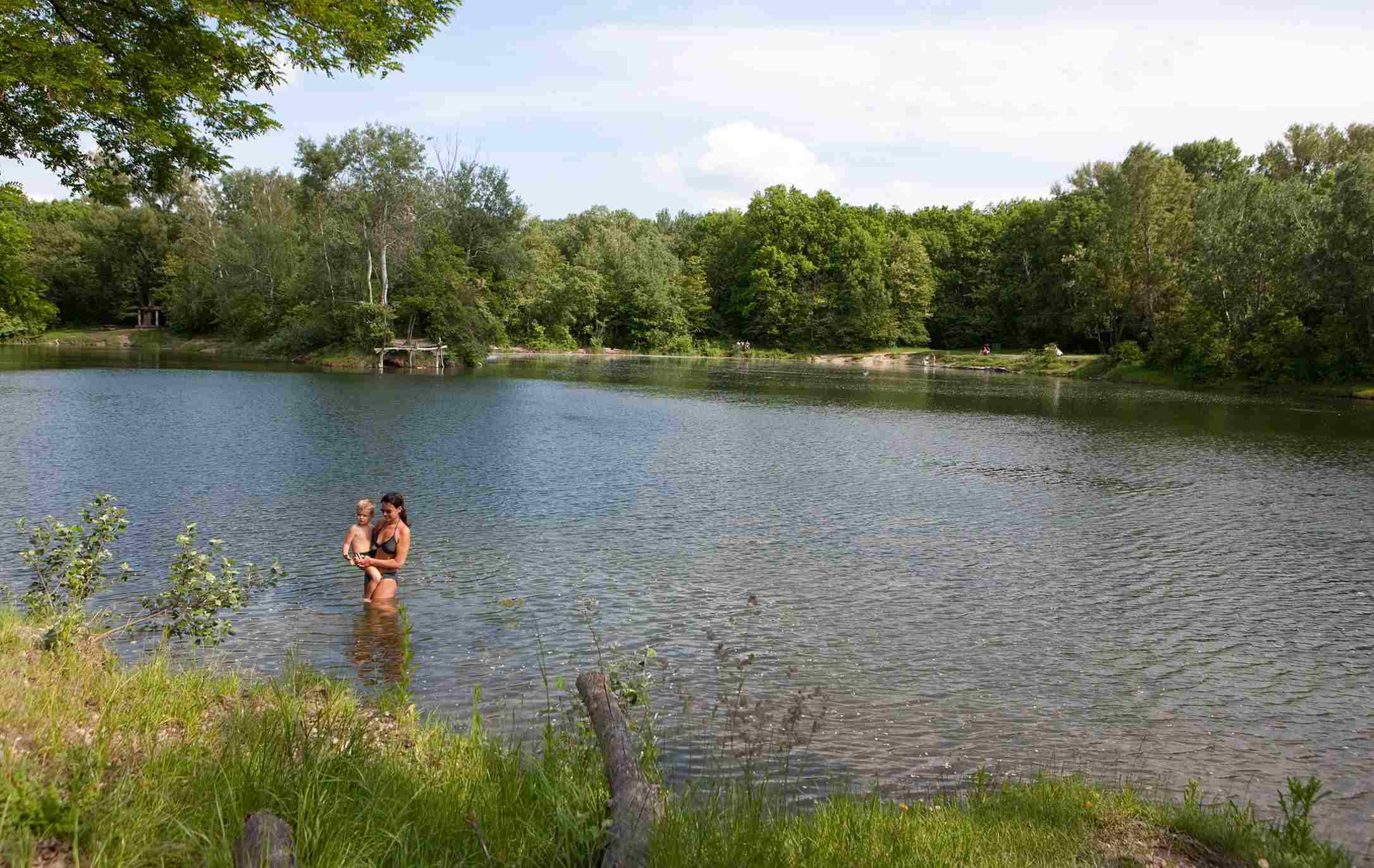 secluded lake