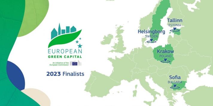 Map EU Green Cities