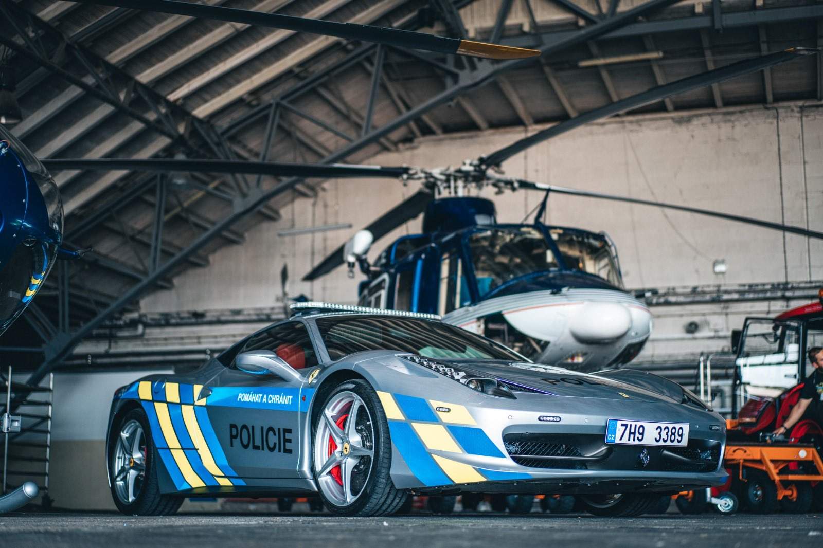 Ferrari Police car Czech Republic