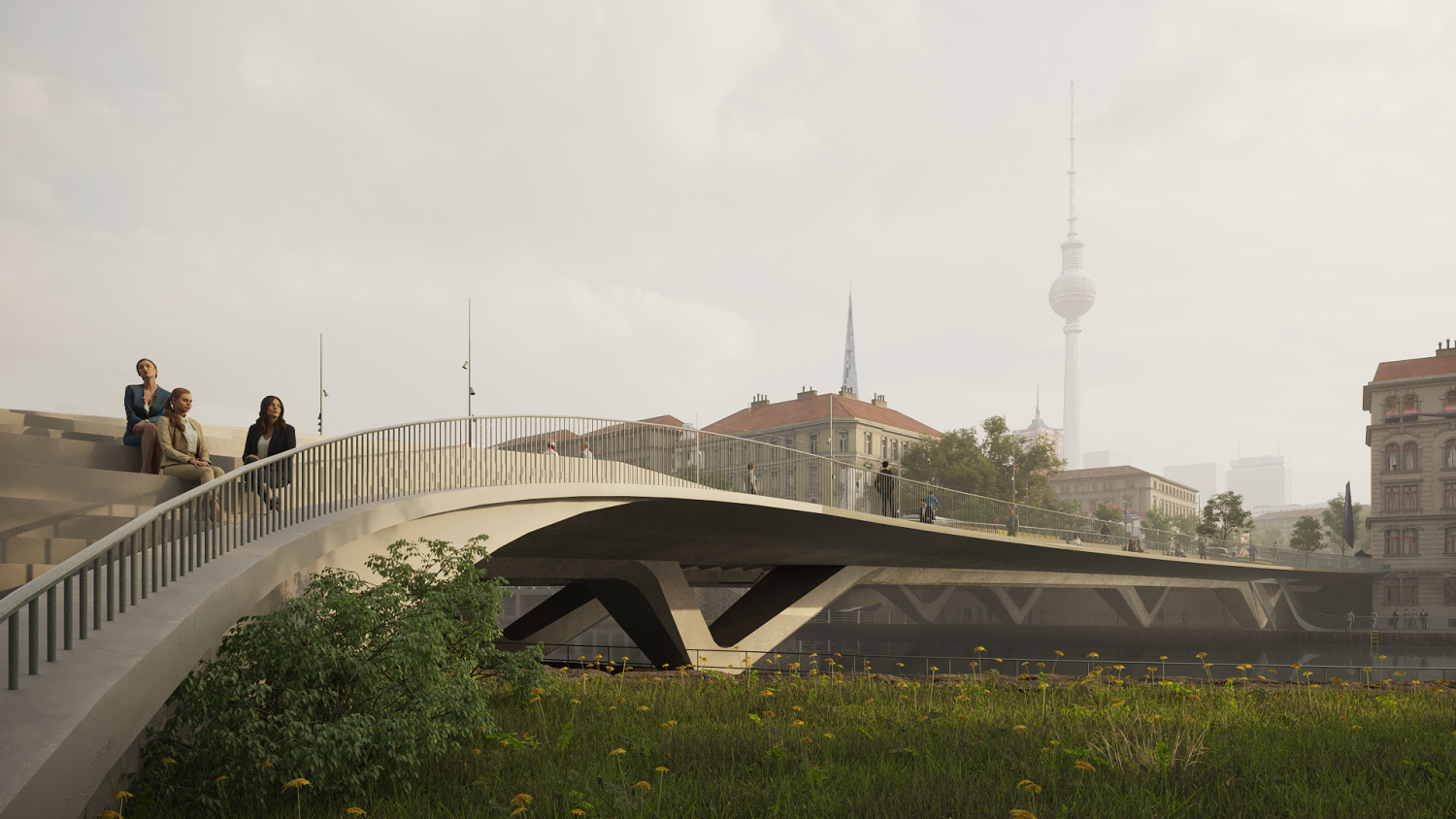 visualistaion of the new bridge