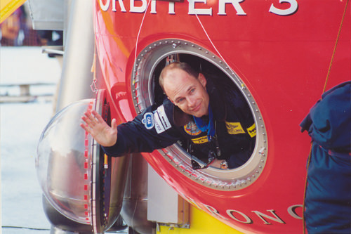 Bertrand with balloon 