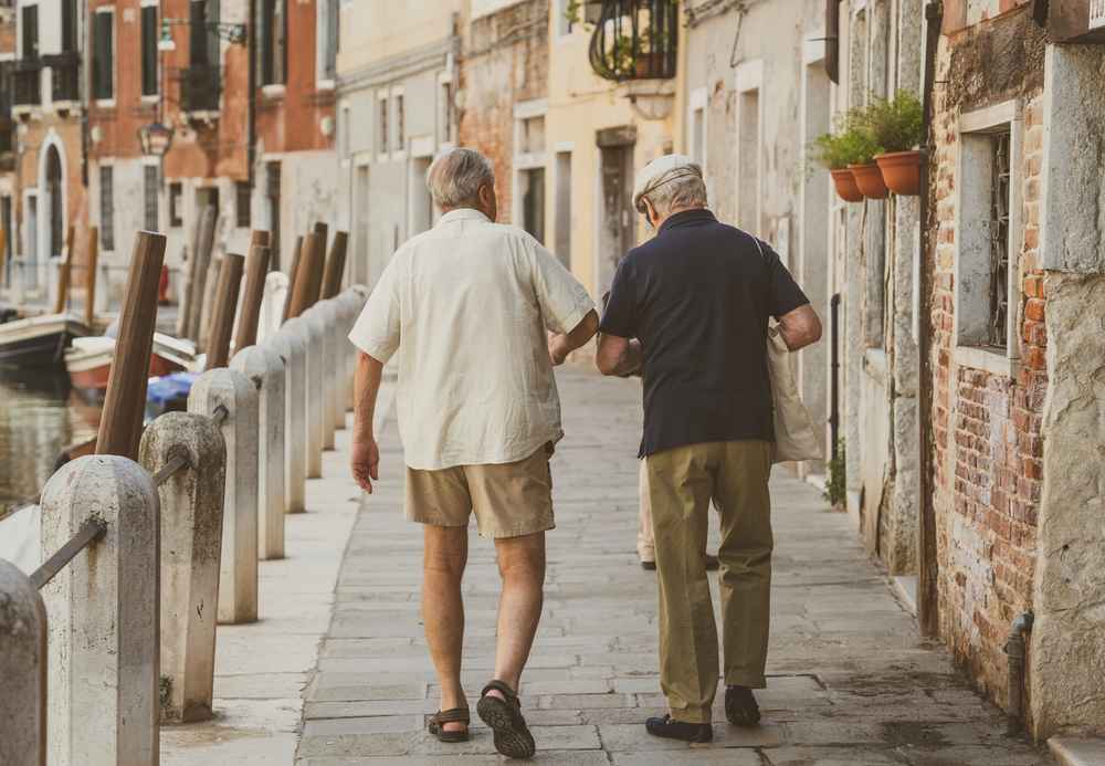 old men in venice